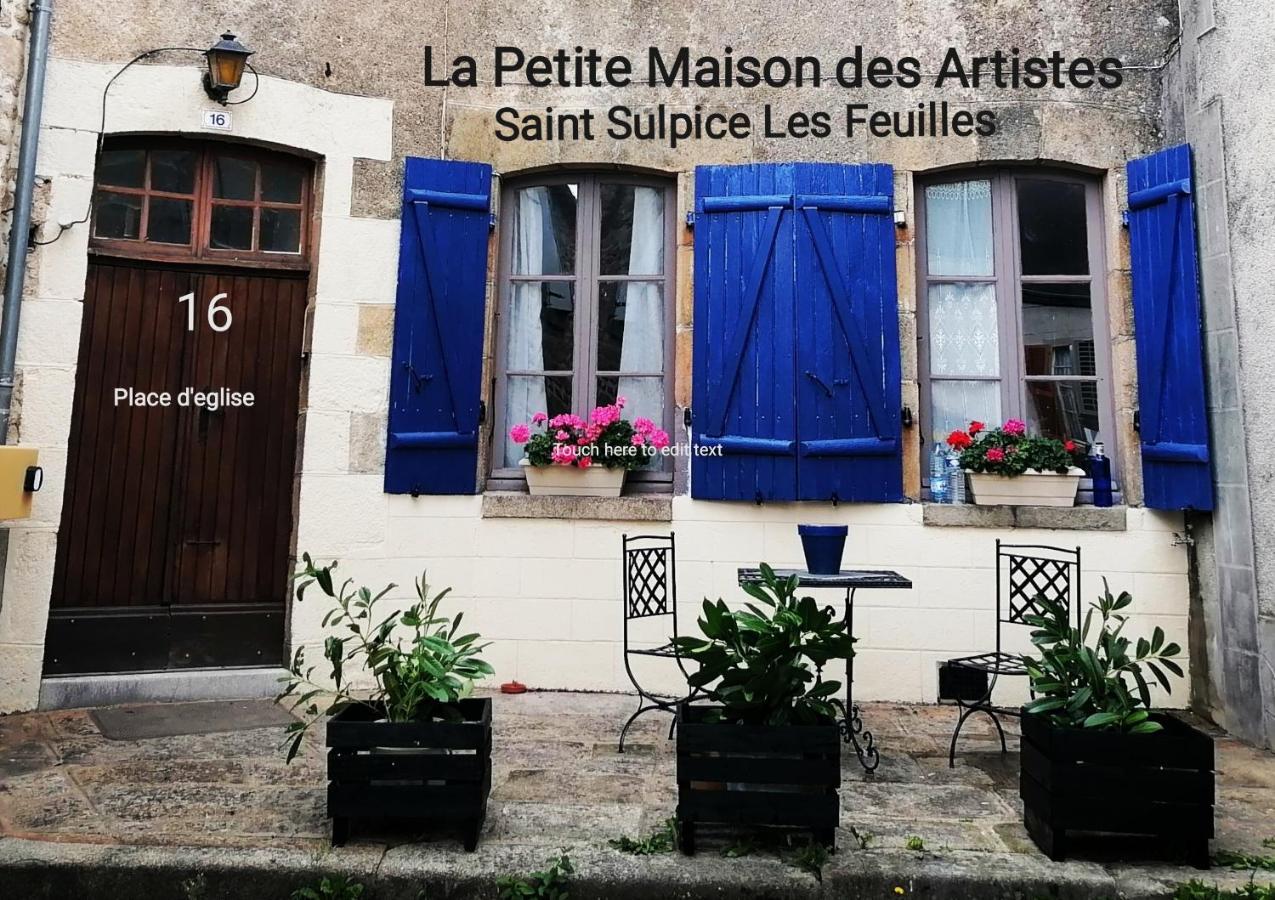 Вілла La Petite Maison Des Artiste Saint-Sulpice-les-Feuilles Екстер'єр фото